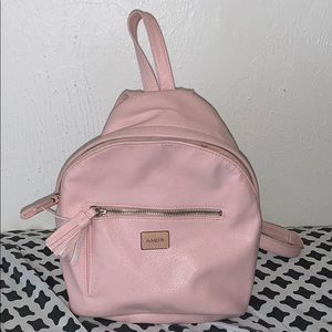 Mini pink backpack